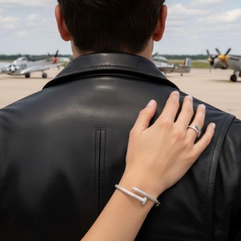 Браслет, вставка: куб.цирконий, арт.:0420911946a, SilverWings, рис. 2