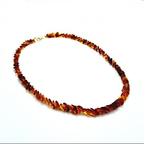 Бусы, вставка: янтарь, арт.:050002v3-172-216, SilverWings, рис. 1