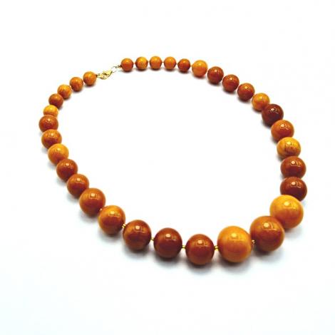 Бусы, вставка: янтарь, арт.:051361276, SilverWings, рис. 1