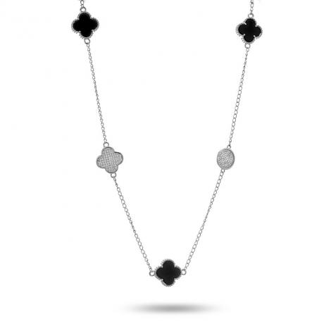 Колье, вставка: куб.цирконий, керамика, арт.:0520912517b, SilverWings, рис. 1