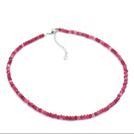 Колье, вставка: корунд, арт.:052121182o, SilverWings, рис. 1