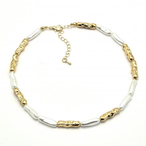 Колье, вставка: майорика, арт.:052211394gp-a, SilverWings, рис. 1