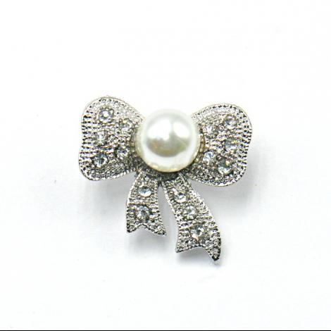 Брошь, вставка: майорика "swarovski", арт.:082291181a, SilverWings, рис. 1