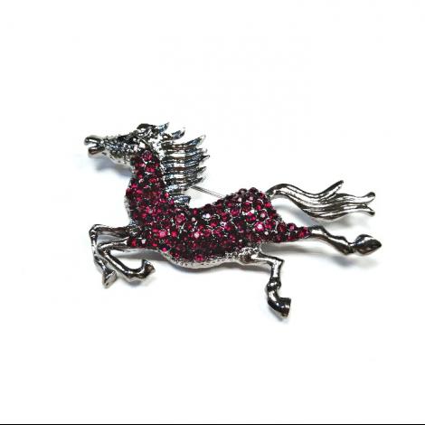 Брошь, вставка: кристалл "swarovski", арт.:082411110d, SilverWings, рис. 1