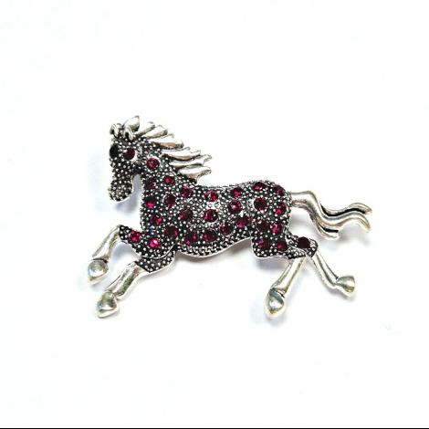 Брошь, вставка: кристалл "swarovski", арт.:082411119d, SilverWings, рис. 1