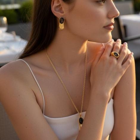 Кольцо, вставка: кошачий глаз синт., арт.:21238924006gp-t, SilverWings, рис. 3