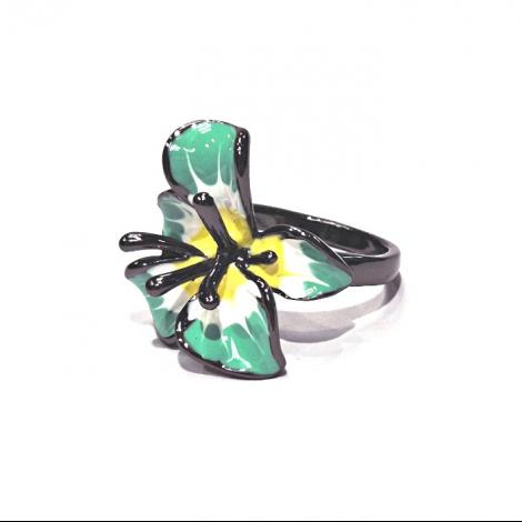 Кольцо, вставка: керамика, нанокристалл, арт.:21238925041brp-e, SilverWings, рис. 1