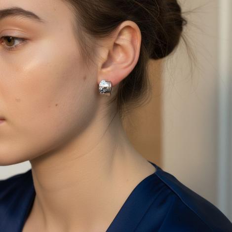 Серьги, вставка: куб.цирконий, арт.:2212732272a, SilverWings, рис. 2