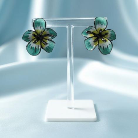 Серьги, вставка: керамика, нанокристалл, арт.:22238925030brp-e, SilverWings, рис. 3