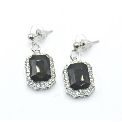 Серьги, вставка: куб.цирконий, майорика, арт.:222401115b, SilverWings, рис. 1