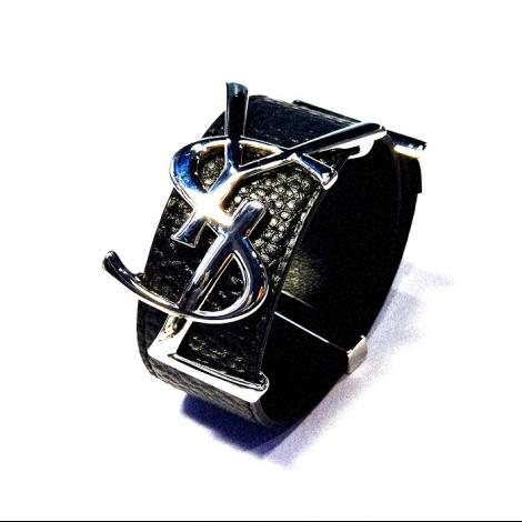 Браслет, вставка: кожа, арт.:242211298b, SilverWings, рис. 1