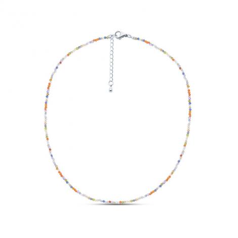 Колье, вставка: кристалл "swarovski", арт.:252121113mix, SilverWings, рис. 1